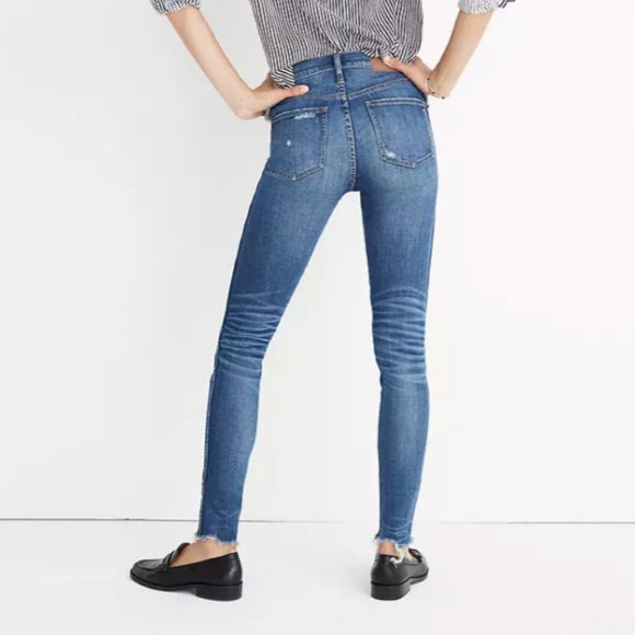 Madewell High-Rise Skinny Jeans in Allegra Wash - Picture 2 of 6